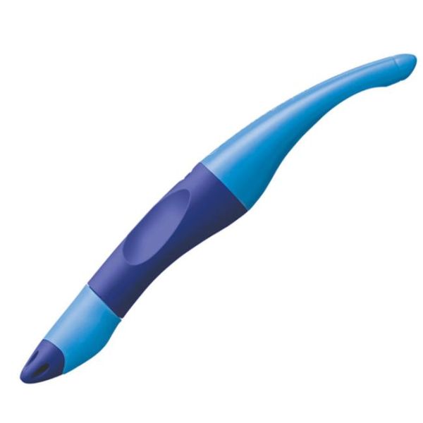 Roller, 0,5 mm, pre pravákov, modré telo pera, STABILO "EasyOriginal Start", modrý