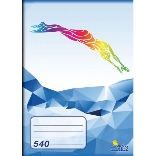 Zošit 540 A5 40 listov čistý 