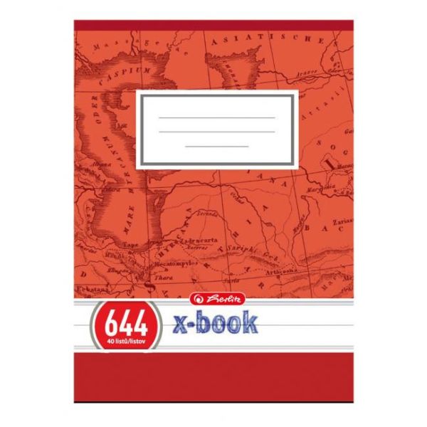 Zošit Herlitz 644, A6, linajkový, 70g/m2 