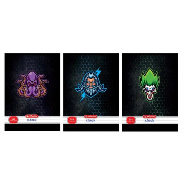 Zošit Herlitz 544 A5 linajkový 70g/m2 mix motívov chlapci 