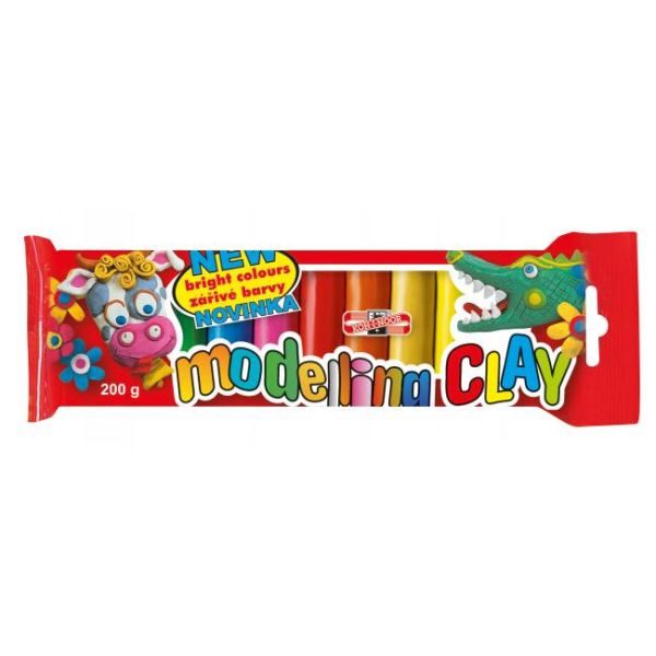 Plastelína KOH-I-NOOR 10 odtieňov, 200g