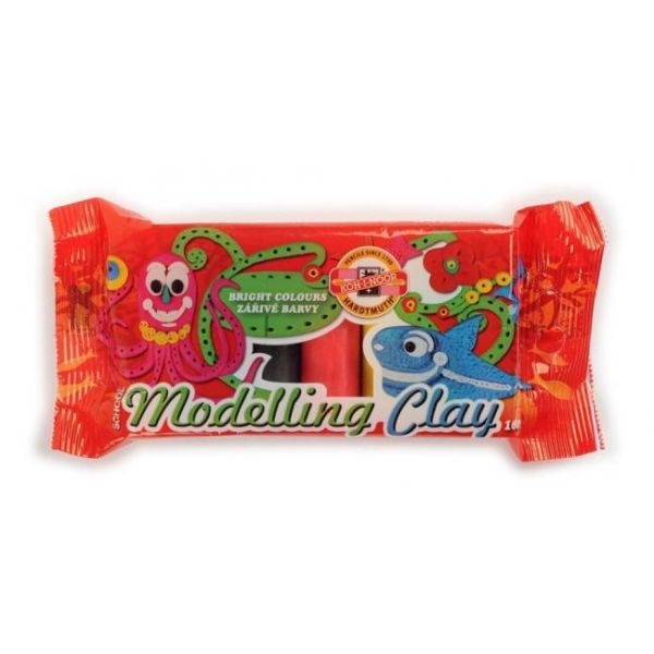 Plastelína KOH-I-NOOR 5 odtieňov, 100 g