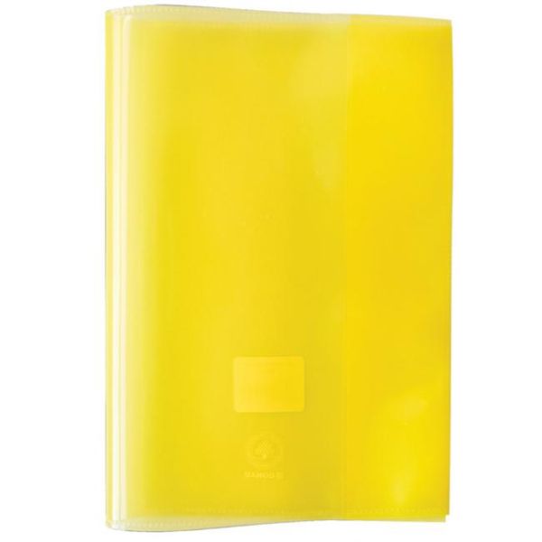 Obaly na zošity, Gimboo, A5, hladké, 150mic, žlté 