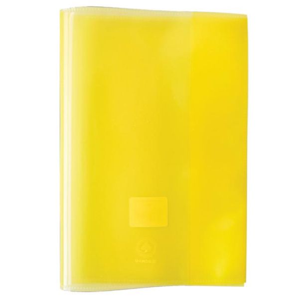 Obaly na zošity, Gimboo, A4, hladké, 150mic, žlté 