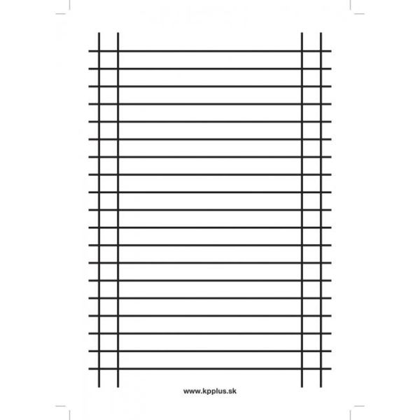 Písacia podložka papierová lakovaná A4 