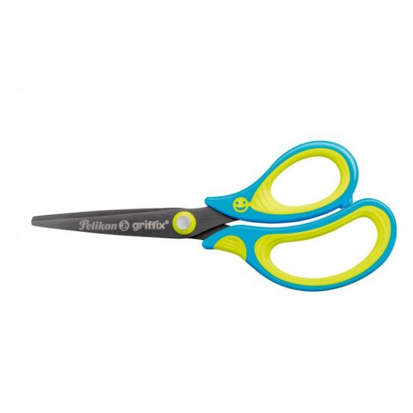 Nožnice Pelikan Griffix pre pravákov tyrkysové 