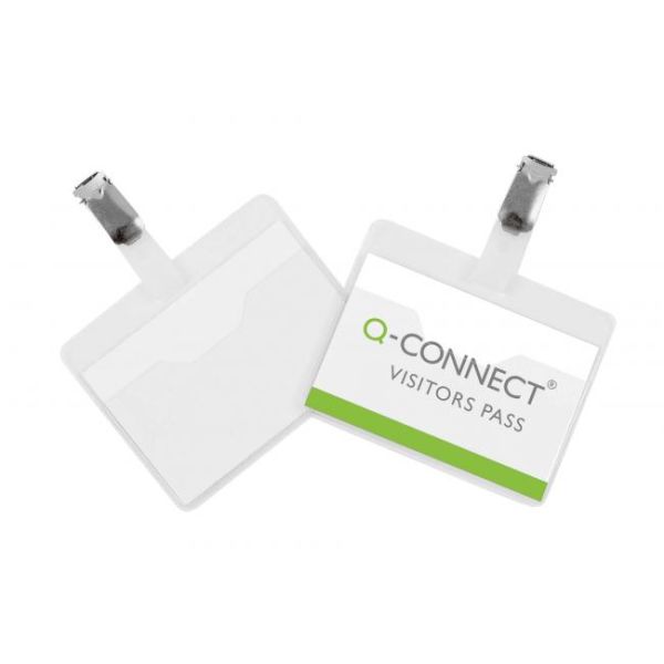 Visačka so štipcom otvorená Q-CONNECT 90x60mm 25ks 
