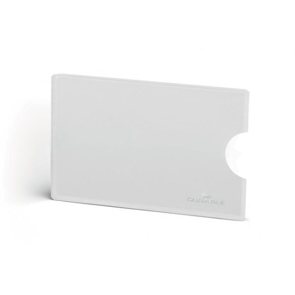 Plastové puzdro, 1-kusové, na RFID kartu, DURABLE, priehľadná, 3ks