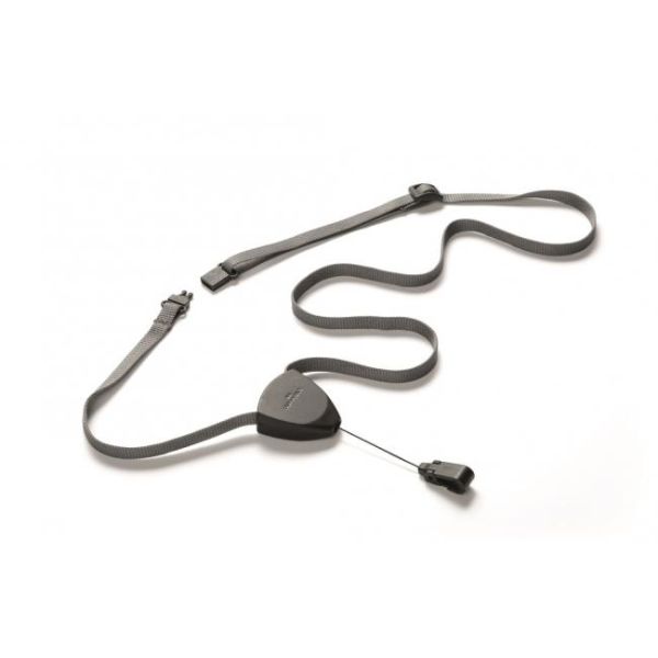 Závesný remienok DURABLE FLEX so šnúrkou čierny 10ks 