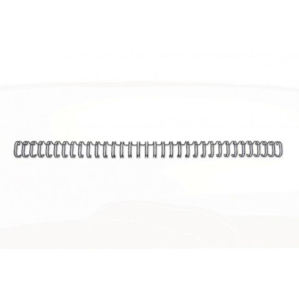 Drôtové hrebene Fellowes 10mm čierne 3:1 