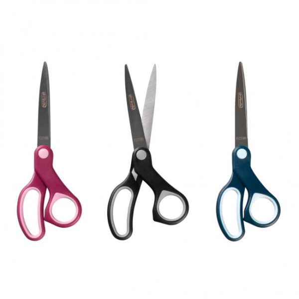 Nožnice Herlitz veľké kovové 20,5cm mix farieb 