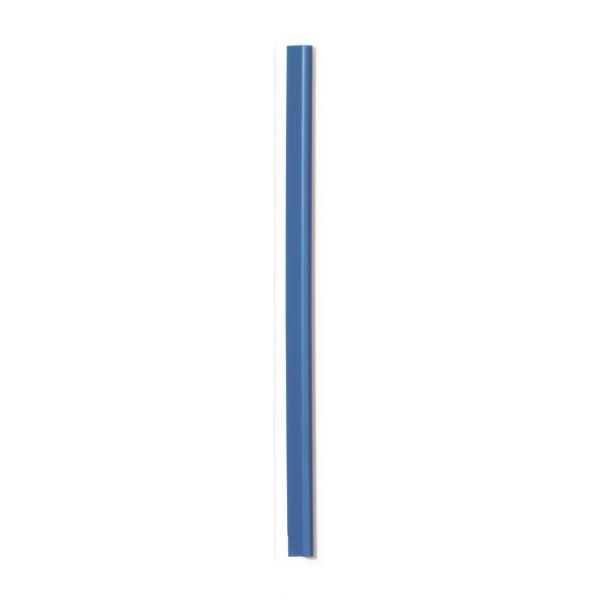 Násuvná lišta, 6 mm, 1-60 listov, DURABLE, modrá, 100ks