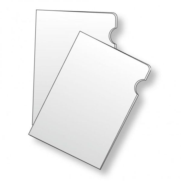 Obal L na dokumenty Karton PP Glasklar 140mic 10ks 