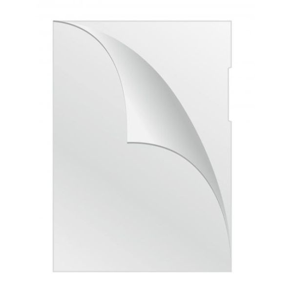 Obal L na dokumenty Q-CONNECT lesklý 160mic 100ks 