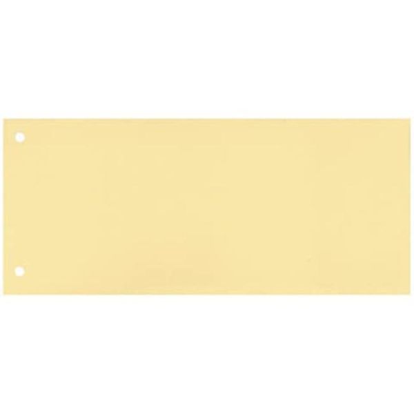 Kartónový rozraďovač Q-CONNECT úzky žltý 