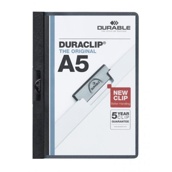 Obal s klipom A5 DURACLIP Original čierny 