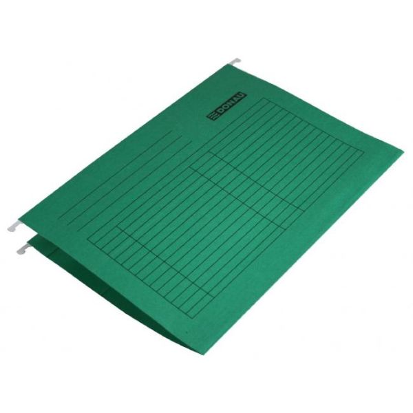 Závesný obal DONAU zelený 25 ks 