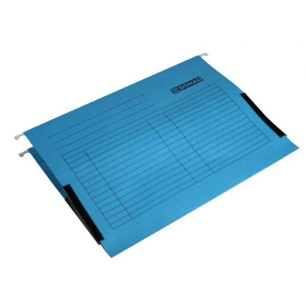 Závesný obal s bočnicami DONAU modrý 