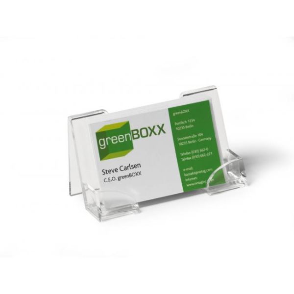 Stojan na vizitky DURABLE 