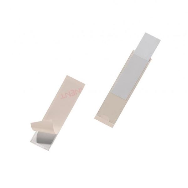 Samolepiace vrecko na zakladače DURABLE 18x75mm 10ks 