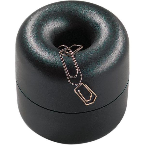 Stojan na kancelárske spony Helit čierny 