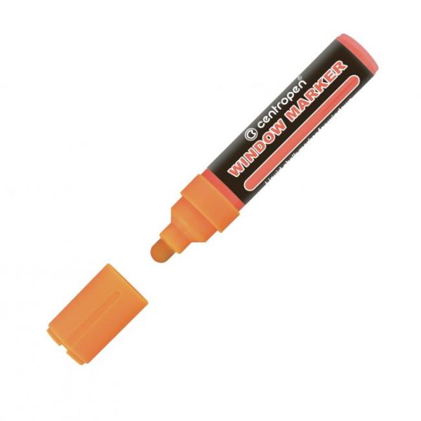 Kriedový popisovač Centropen 9121 oranžový 