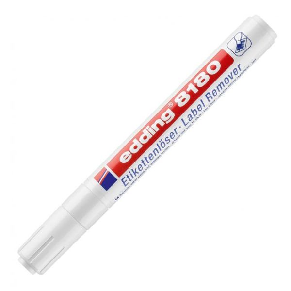 Popisovač na odstránenie etikiet, 4 mm, zrezaný hrot, EDDING "8180"