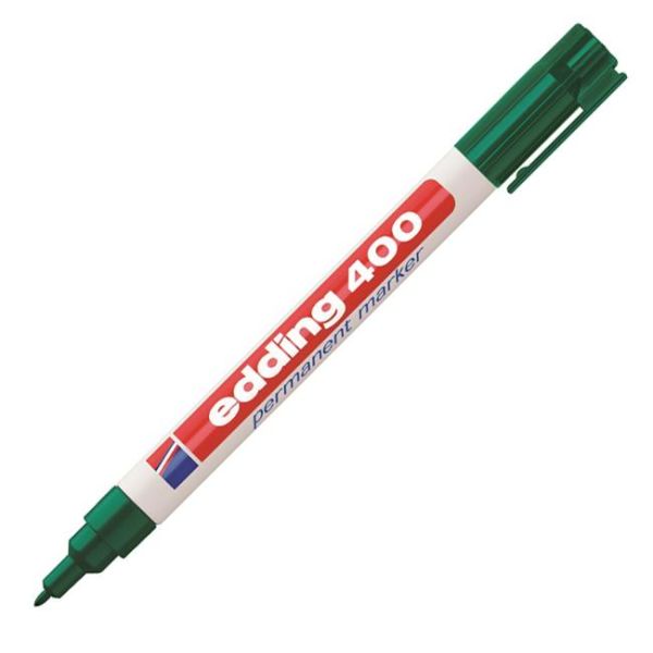 Permanentný popisovač edding 400 zelený 