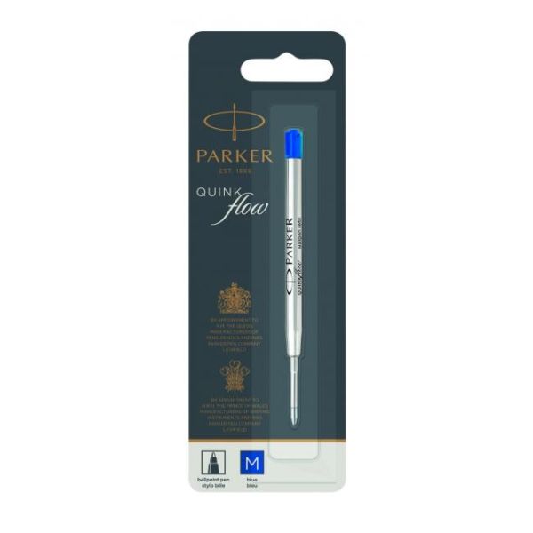 Náhradná náplň do guľôčkového pera Parker medium 0,7mm modrá 