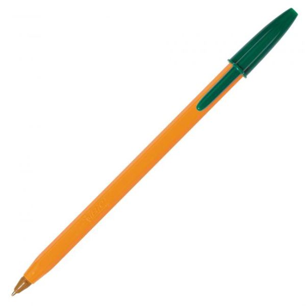 Guľôčkové pero BIC Orange Fine zelené 