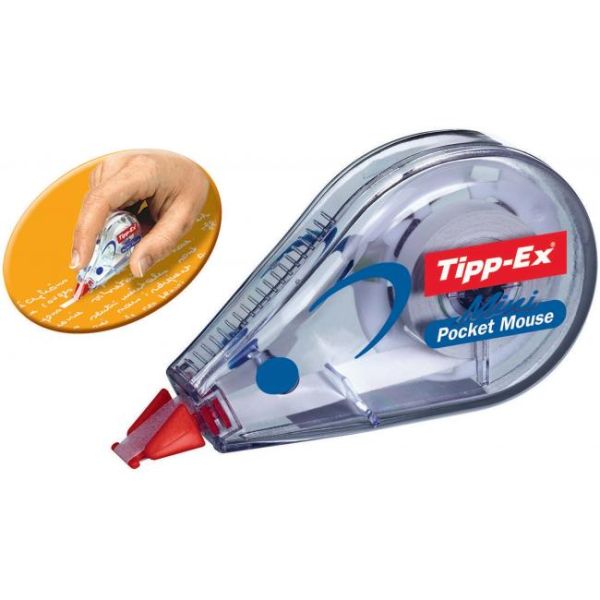 Korekčný roller Tipp-Ex Mini Pocket Mouse jednorazový 5mm x 5m 