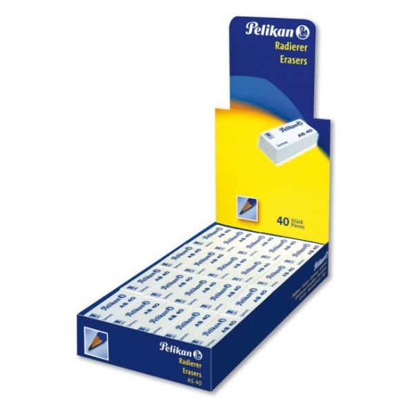 Guma Pelikan AS 40 vinylová 40 ks 