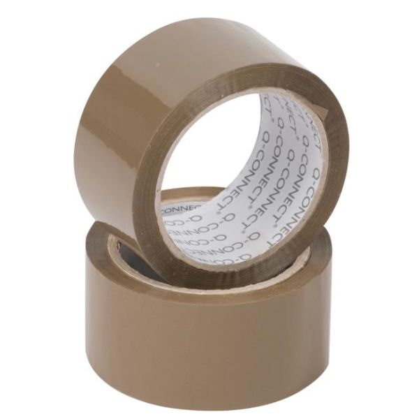 Baliaca lepiaca páska Q-CONNECT 48mm x 45,7m hnedá 
