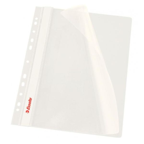 Rýchloviazač PVC s eurodierovaním Esselte VIVIDA biely 