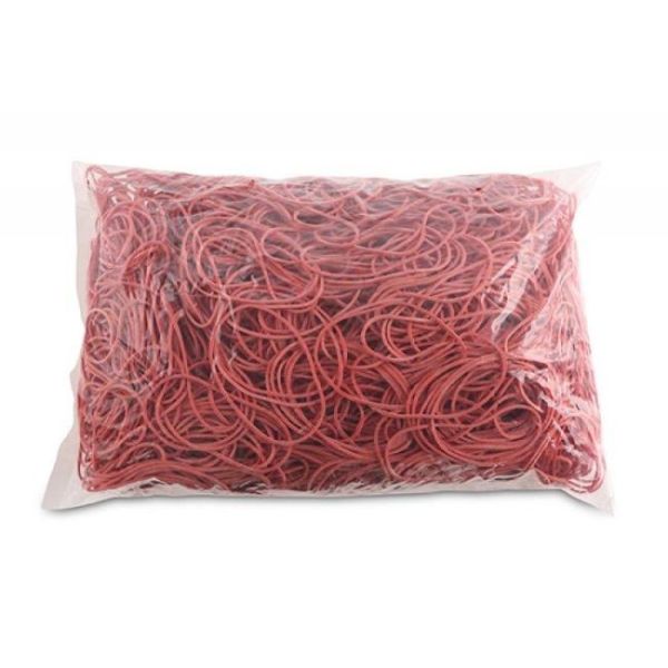 Gumičky Office Products 60mm 1kg červené 