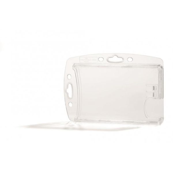 Visačka na 2 plastové karty bez úchytu DURABLE 85x54xmm 10ks 