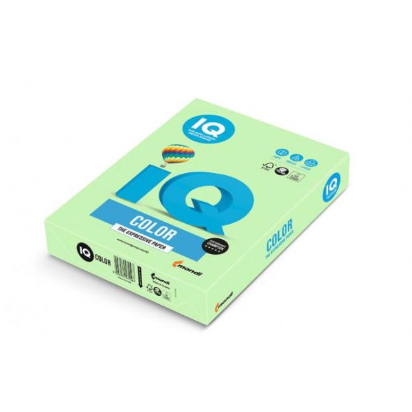 Kopírovací papier A4 IQ 80g color stredne-zelený
