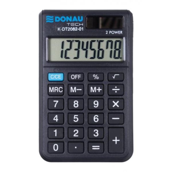 Kalkulačka Donau Tech K-DT2082 čierna 