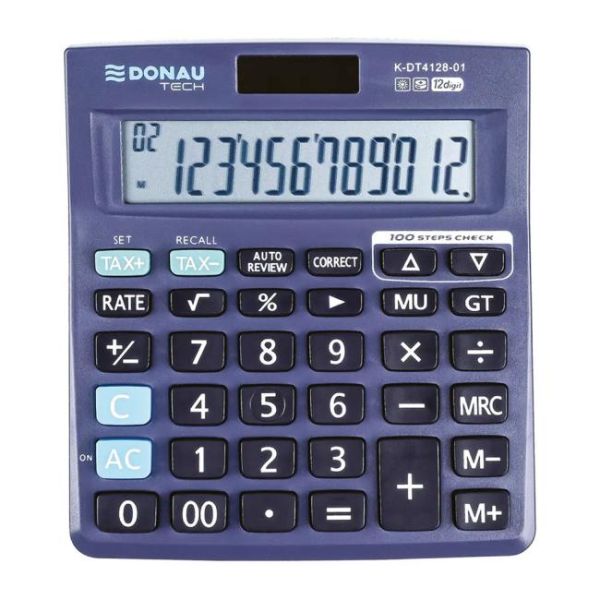Kalkulačka Donau Tech K-DT4128 čierna 