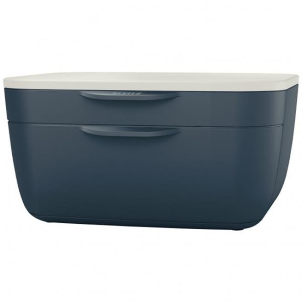 Zásuvkový box Leitz Cosy zamatový sivý 