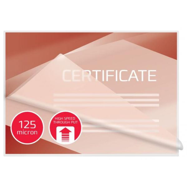 Laminovacie fólie GBC pre rýchlu lamináciu, 125 mic (100) 