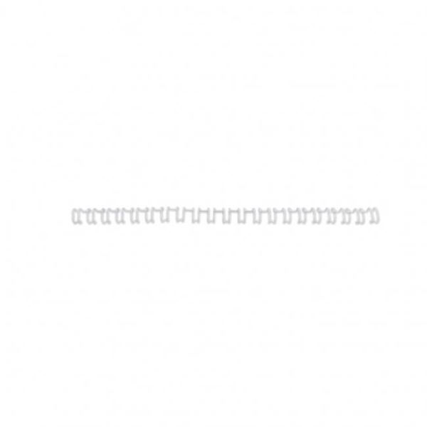Drôtové hrebene GBC Multibind 21kr. 6mm biele 