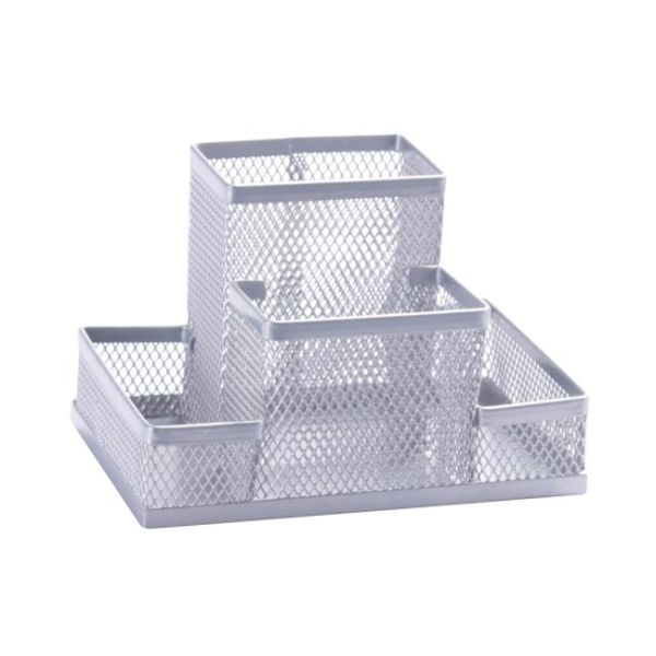 Drôtený stojan kombinovaný 103x100x153mm strieborný 