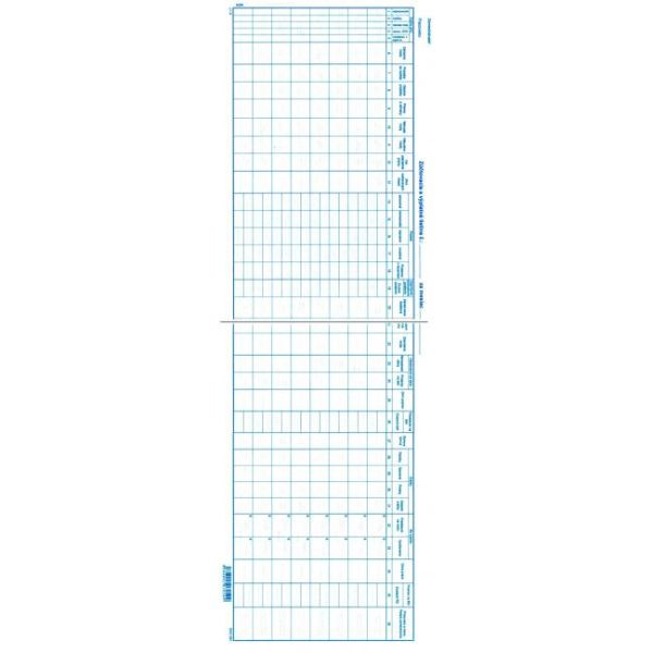 Výplatná listina 60 x 21cm (54)