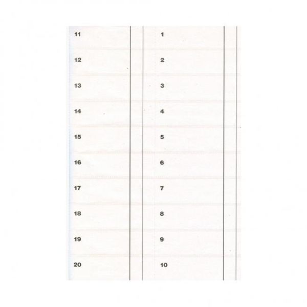 Bónová kniha A4 recykl, drev. pap. 