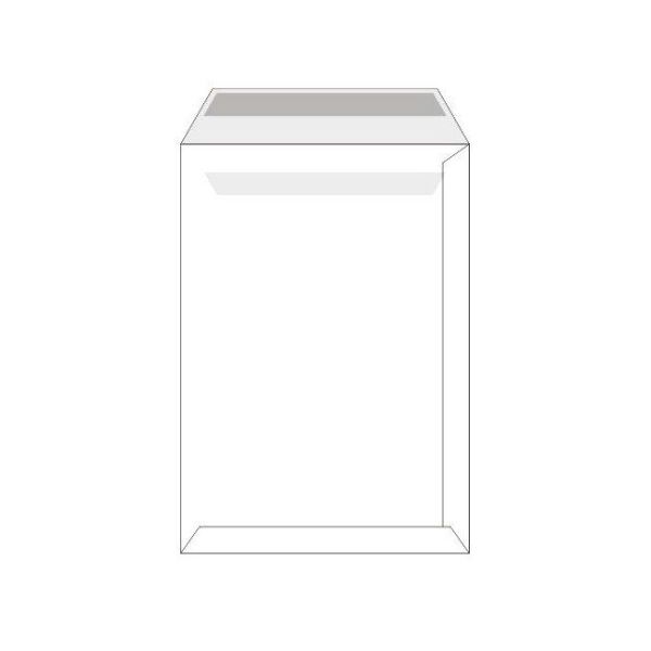 Poštové obálky C4 samolepiace, biele, 500 ks 