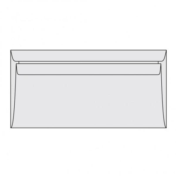 Poštové obálky DL samolepiace, 25 ks 