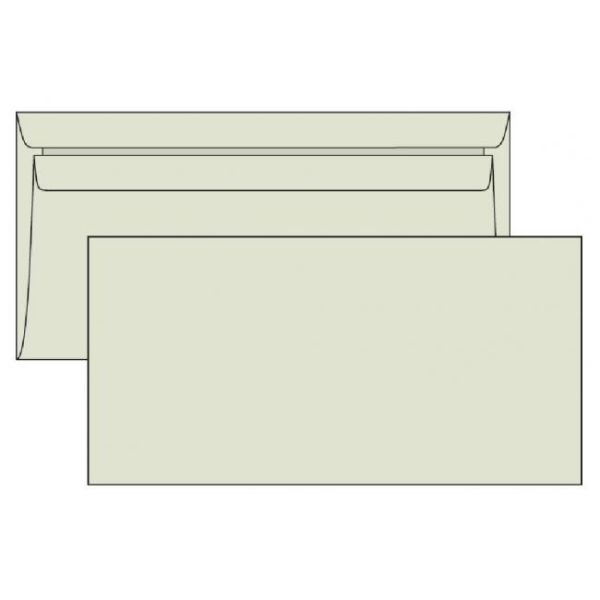 Poštové obálky DL samolepiace recyklované LETTURA 1000 ks 