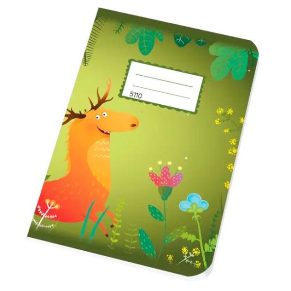 Zošit 5110 A5 10 listov štvorčekový 