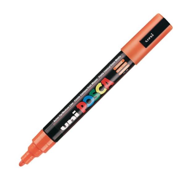 Popisovač uni POSCA PC-5M oranžový 